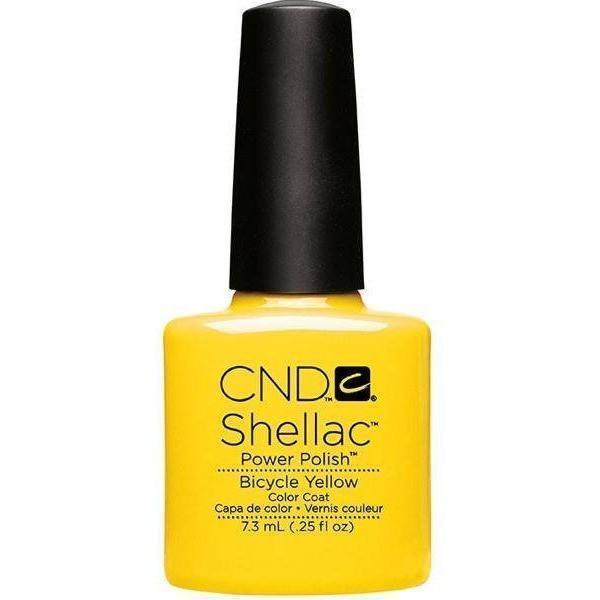 CND Creative Nail Design Shellac - Bicycle Yellow-Gel Nail Polish-Universal Nail Supplies