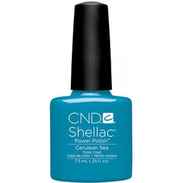 CND Creative Nail Design Shellac - Cerulean Sea-Gel Nail Polish-Universal Nail Supplies