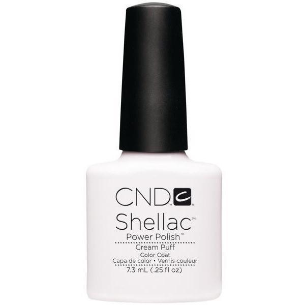 CND Creative Nail Design Shellac - Cream Puff  -Gel Nail Polish-Universal Nail Supplies