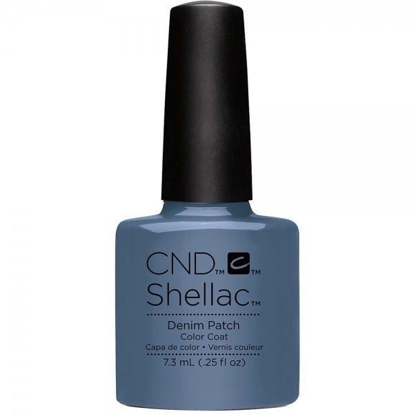 CND Creative Nail Design Shellac - Denim Patch-Gel Nail Polish-Universal Nail Supplies