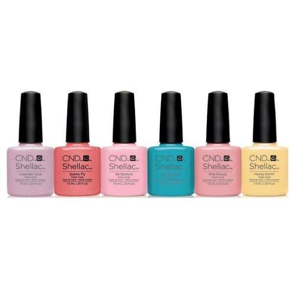 CND Creative Nail Design Shellac - Flirtation Collection-Gel Nail Polish-Universal Nail Supplies