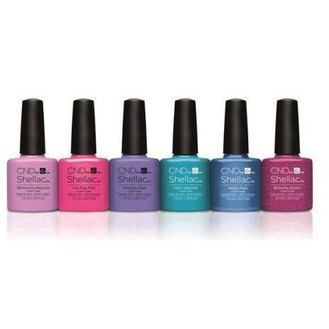 CND Creative Nail Design Shellac - Garden Muse Collection Set Of 6