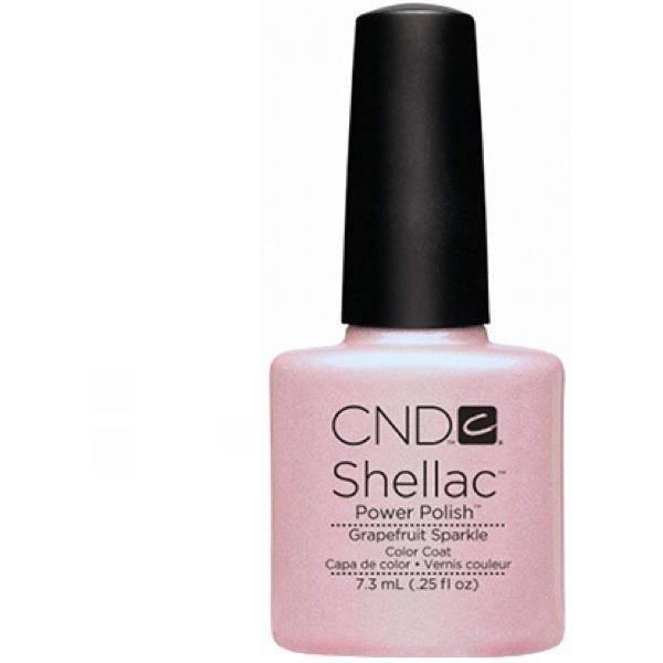 CND Creative Nail Design Shellac - Grapefruit Sparkle-Gel Nail Polish-Universal Nail Supplies
