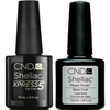 CND Creative Nail Design Shellac - Large Size Base & Xpress 5 Top-Gel Nail Polish-Universal Nail Supplies