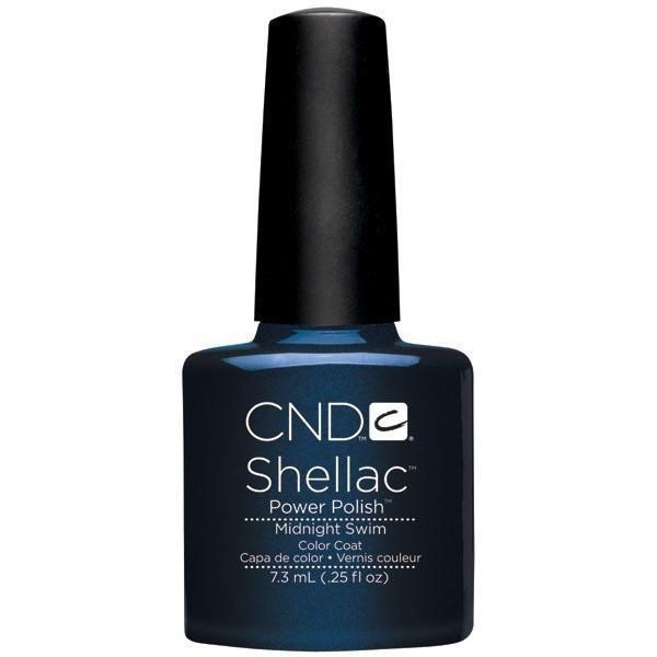 CND Creative Nail Design Shellac - Midnight Swim-Gel Nail Polish-Universal Nail Supplies