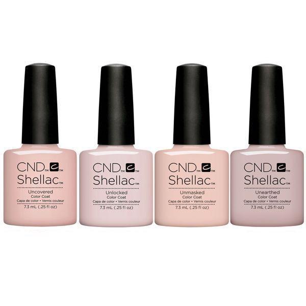 CND Creative Nail Design Shellac - Nudes Collection-Gel Nail Polish-Universal Nail Supplies