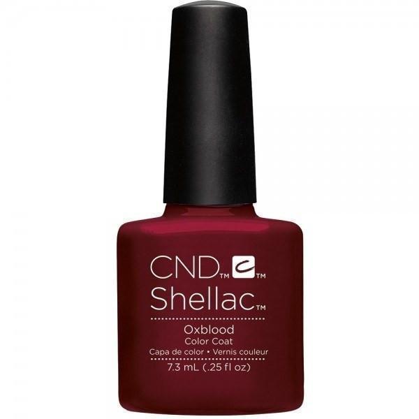CND Creative Nail Design Shellac - Oxblood-Gel Nail Polish-Universal Nail Supplies