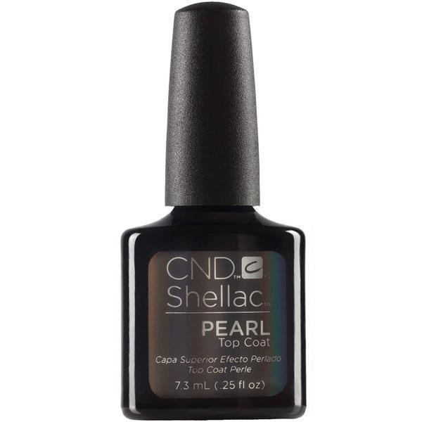 CND Creative Nail Design Shellac - Pearl Top Coat-Gel Nail Polish-Universal Nail Supplies