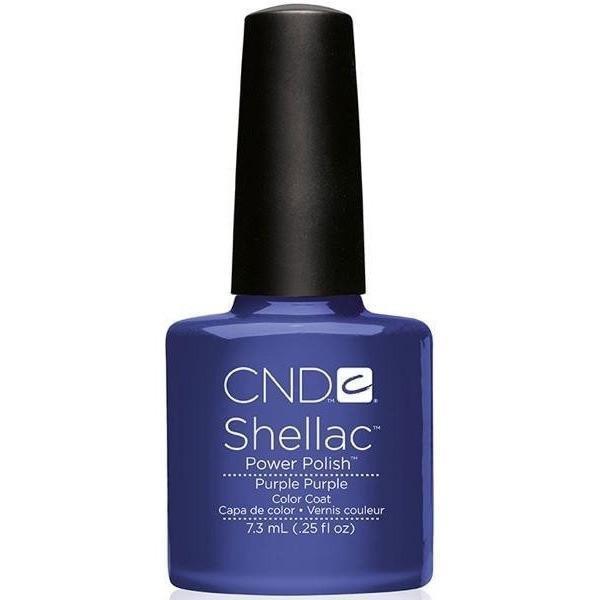 CND Creative Nail Design Shellac - Purple Purple-Gel Nail Polish-Universal Nail Supplies