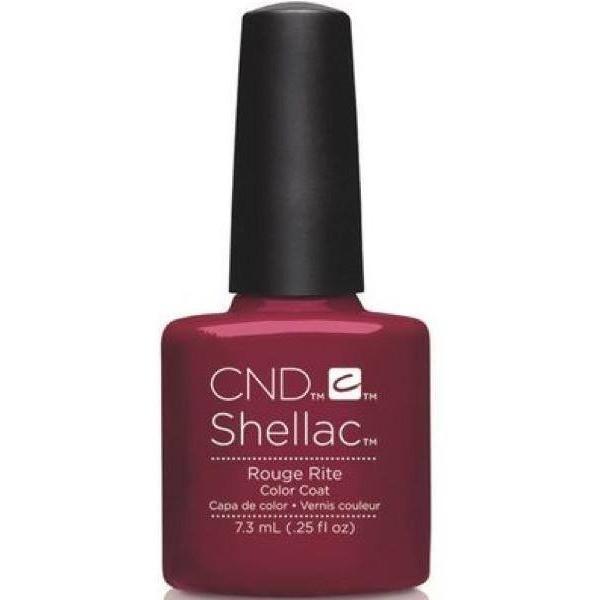 CND Creative Nail Design Shellac - Rouge Rite-Gel Nail Polish-Universal Nail Supplies