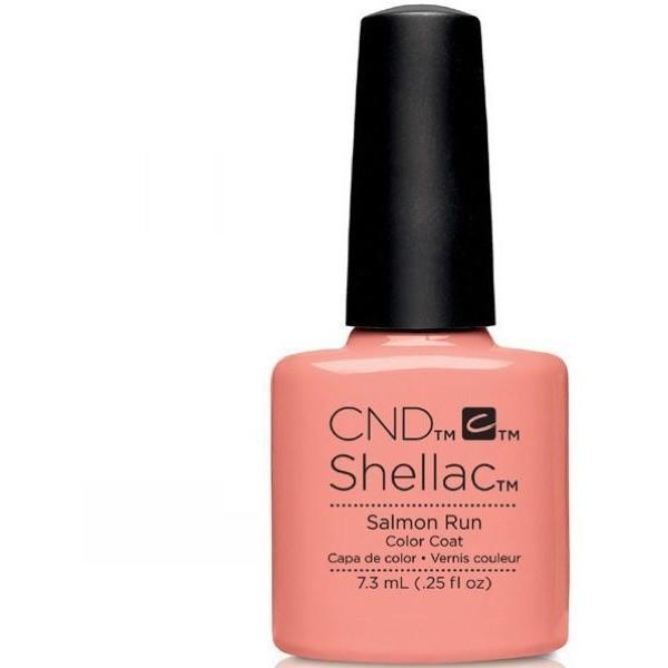 CND Creative Nail Design Shellac - Salmon Run-Gel Nail Polish-Universal Nail Supplies