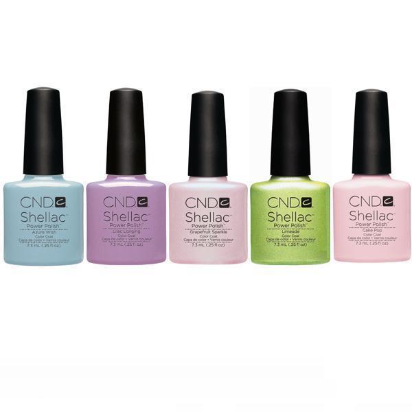 CND Creative Nail Design Shellac - Sweet Dreams Collection Set Of 5-Gel Nail Polish-Universal Nail Supplies