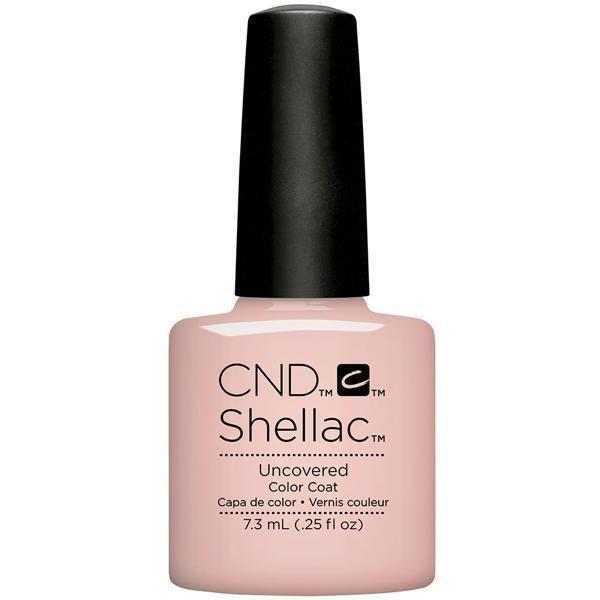 CND Creative Nail Design Shellac - Uncovered-Gel Nail Polish-Universal Nail Supplies