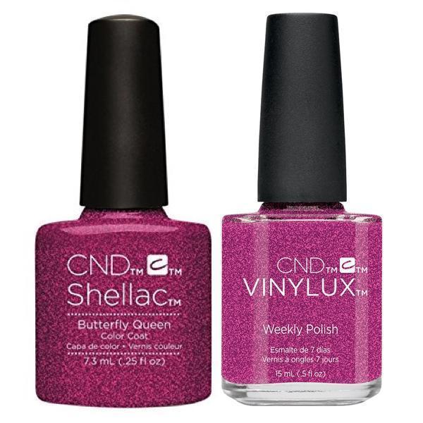 CND Creative Nail Design Vinylux + Shellac Butterfly Queen-Gel Nail Polish + Lacquer-Universal Nail Supplies