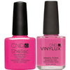 CND Creative Nail Design Vinylux + Shellac Hot Pop Pink-Gel Nail Polish + Lacquer-Universal Nail Supplies