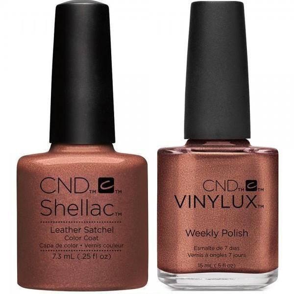 CND Creative Nail Design Vinylux + Shellac Leather Satchel-Gel Nail Polish + Lacquer-Universal Nail Supplies