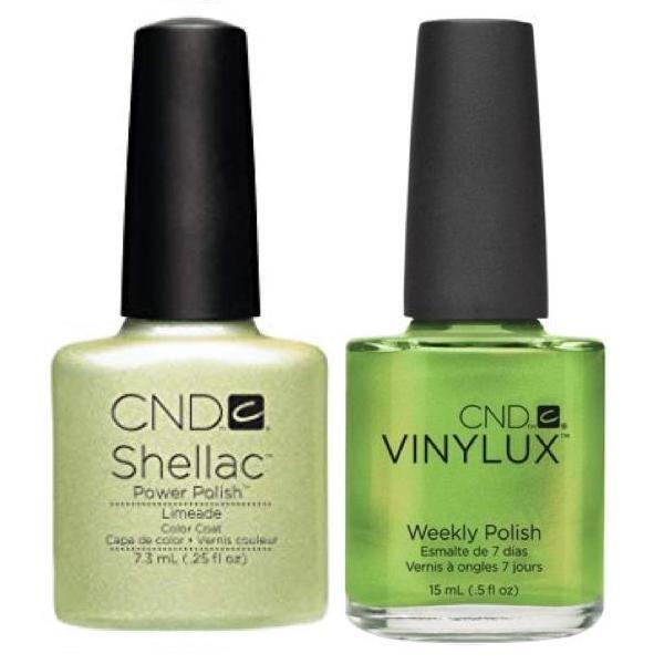 CND Creative Nail Design Vinylux + Shellac Limeade-Gel Nail Polish + Lacquer-Universal Nail Supplies