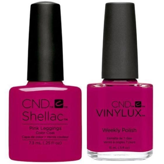 CND Creative Nail Design Vinylux + Shellac Pink Leggings-Gel Nail Polish + Lacquer-Universal Nail Supplies