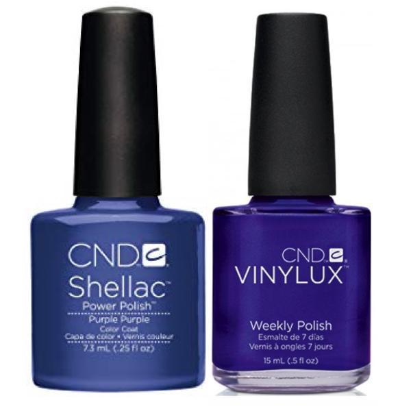 CND Creative Nail Design Vinylux + Shellac Purple Purple-Gel Nail Polish + Lacquer-Universal Nail Supplies