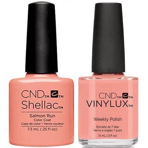 CND Creative Nail Design Vinylux + Shellac Salmon Run-Gel Nail Polish + Lacquer-Universal Nail Supplies