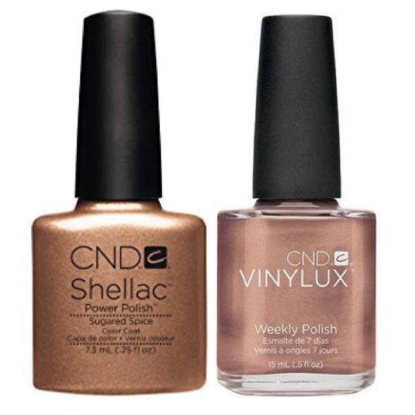 CND Creative Nail Design Vinylux + Shellac Sugared Spice-Gel Nail Polish + Lacquer-Universal Nail Supplies