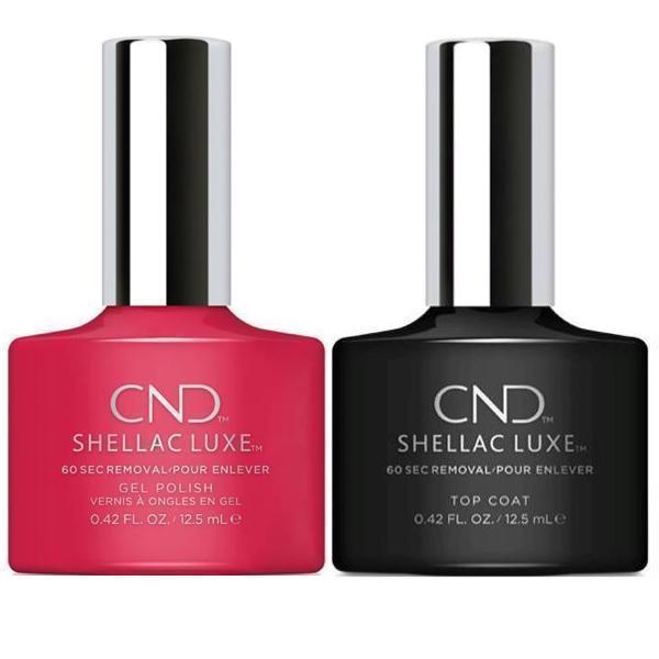 CND Shellac Luxe - Femme Fatale + Top Coat Set-Gel Nail Polish-Universal Nail Supplies