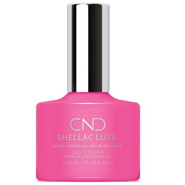 CND Shellac Luxe - Hot Pop Pink #121-Gel Nail Polish-Universal Nail Supplies