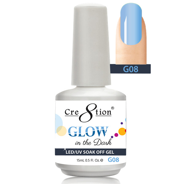 Cre8tion Glow In The Dark - G08-Gel Nail Polish-Universal Nail Supplies