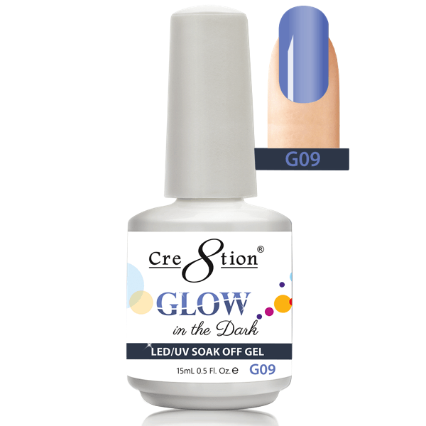 Cre8tion Glow In The Dark - G09-Gel Nail Polish-Universal Nail Supplies