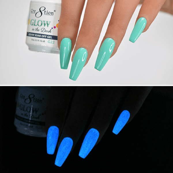 Cre8tion Glow In The Dark - G22-Gel Nail Polish-Universal Nail Supplies