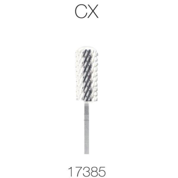 Cre8tion Nail Drill Tip - 2 Way Carbide 3/32" Silver Small Barrel Round Top-Nail Tools-Universal Nail Supplies