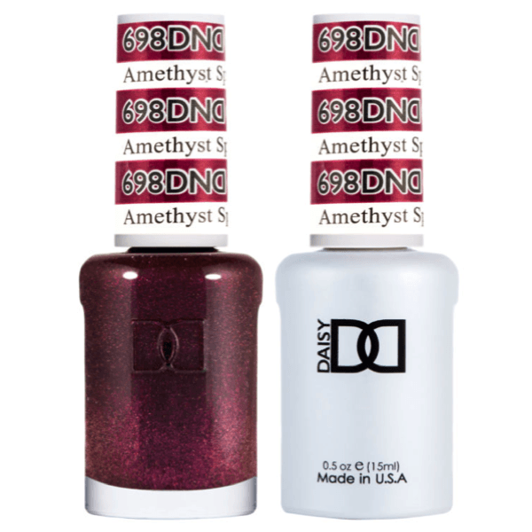 DND Daisy Gel Duo - Amethyst Sparkles #698-Gel Nail Polish + Lacquer-Universal Nail Supplies