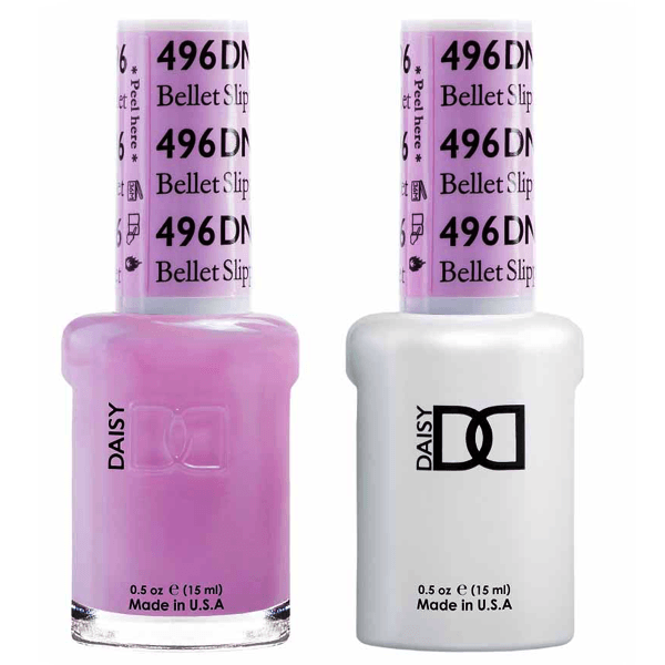 DND Daisy Gel Duo - Bellet Slipper #496-Gel Nail Polish + Lacquer-Universal Nail Supplies