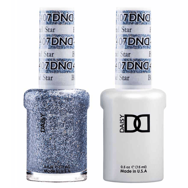 DND Daisy Gel Duo - Black Diamond Star #407