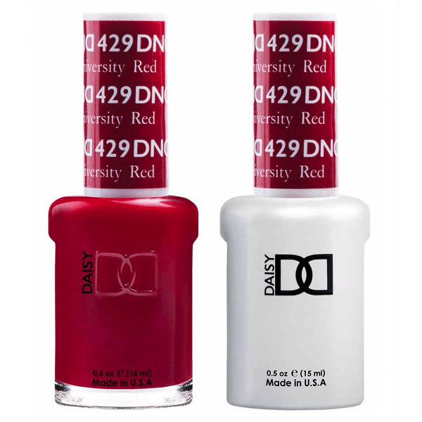 DND Daisy Gel Duo - Boston University Red #429-Gel Nail Polish + Lacquer-Universal Nail Supplies