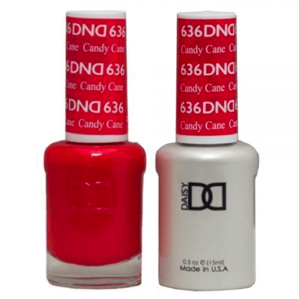 DND Daisy Gel Duo - Candy Cane #636-Gel Nail Polish + Lacquer-Universal Nail Supplies