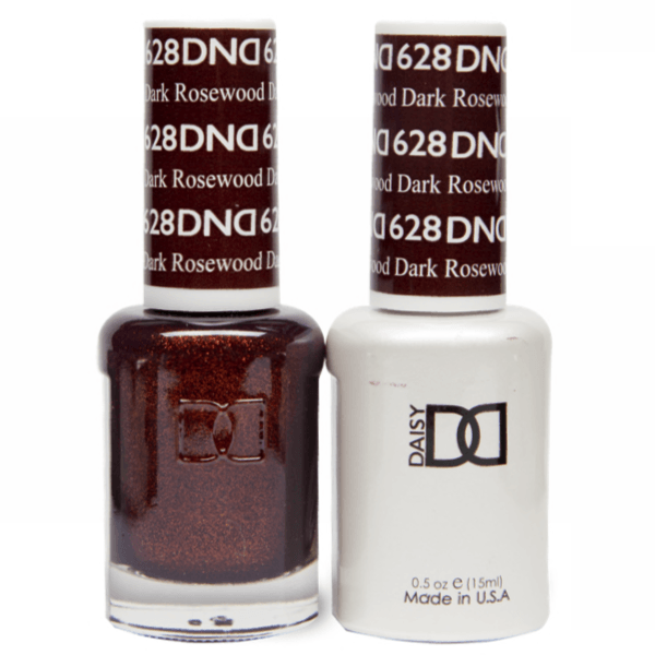 DND Daisy Gel Duo - Dark Rosewood #628-Gel Nail Polish + Lacquer-Universal Nail Supplies