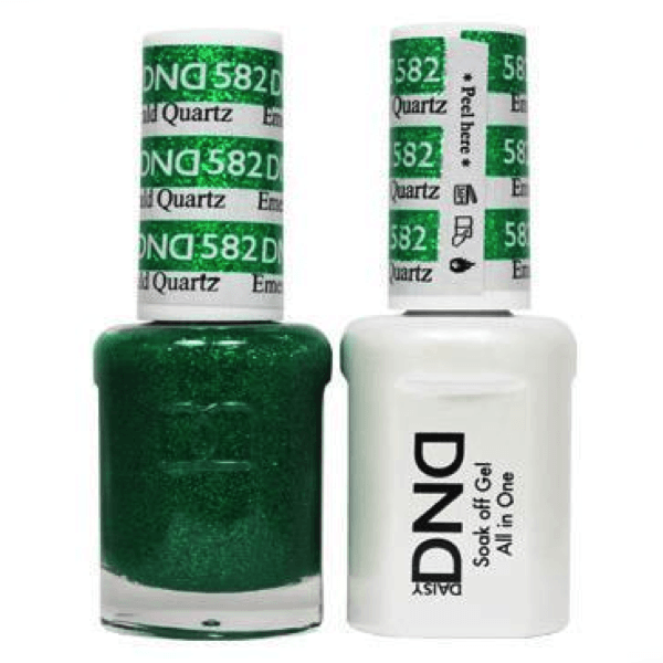 DND Daisy Gel Duo - Emerald Quartz #582-Gel Nail Polish + Lacquer-Universal Nail Supplies