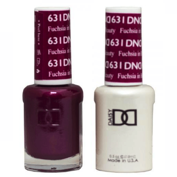 DND Daisy Gel Duo - Fuchsia In Beauty #631-Gel Nail Polish + Lacquer-Universal Nail Supplies