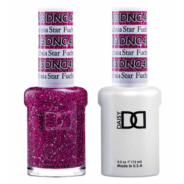 DND Daisy Gel Duo - Fuchsia Star #403-Gel Nail Polish + Lacquer-Universal Nail Supplies