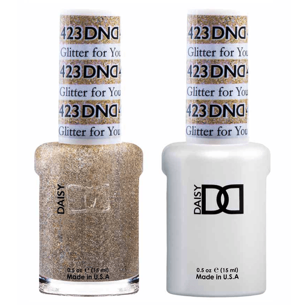 DND Daisy Gel Duo - Glitter For You #423-Gel Nail Polish + Lacquer-Universal Nail Supplies