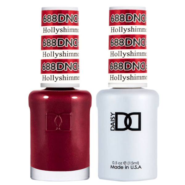 DND Daisy Gel Duo - Holly shimmer #688-Gel Nail Polish + Lacquer-Universal Nail Supplies