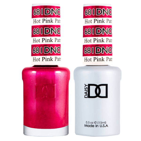 DND Daisy Gel Duo - Hot Pink Patrol #681-Gel Nail Polish + Lacquer-Universal Nail Supplies