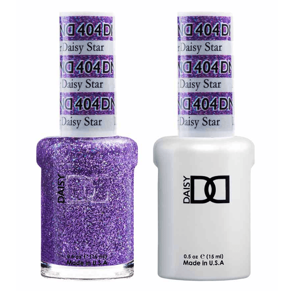 DND Daisy Gel Duo - Lavender Daisy Star #404