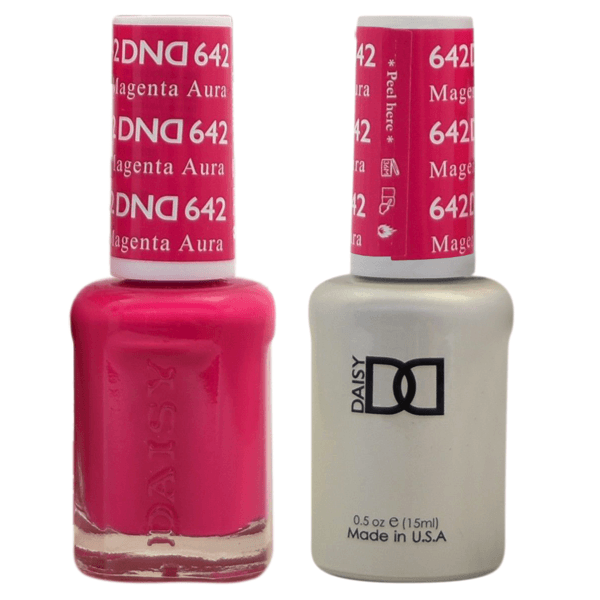 DND Daisy Gel Duo - Magenta Aura #642-Gel Nail Polish + Lacquer-Universal Nail Supplies