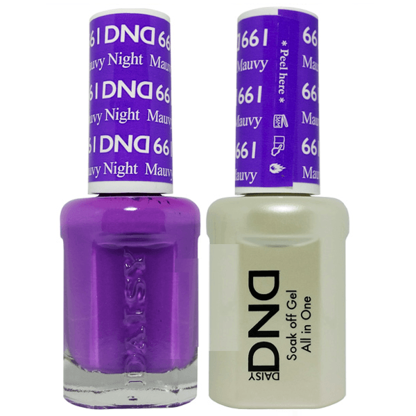 DND Daisy Gel Duo - Mauvy Night #661-Gel Nail Polish + Lacquer-Universal Nail Supplies