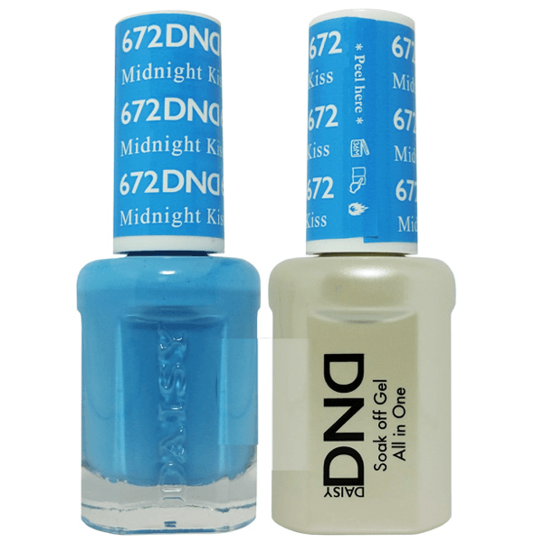 DND Daisy Gel Duo - Midnight Kiss #672-Gel Nail Polish + Lacquer-Universal Nail Supplies