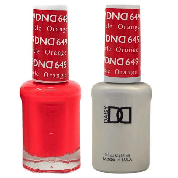 DND Daisy Gel Duo - Orange Creamsicle #649-Gel Nail Polish + Lacquer-Universal Nail Supplies