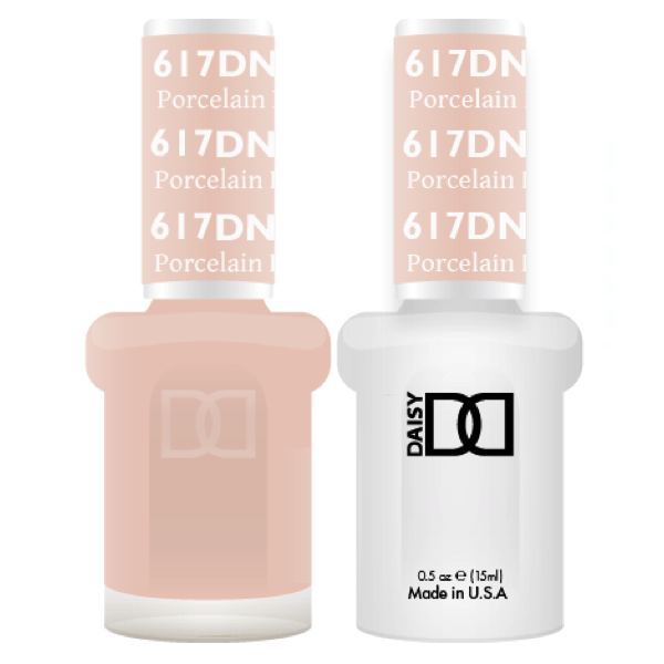 DND Daisy Gel Duo - Porcelain #617-Gel Nail Polish + Lacquer-Universal Nail Supplies