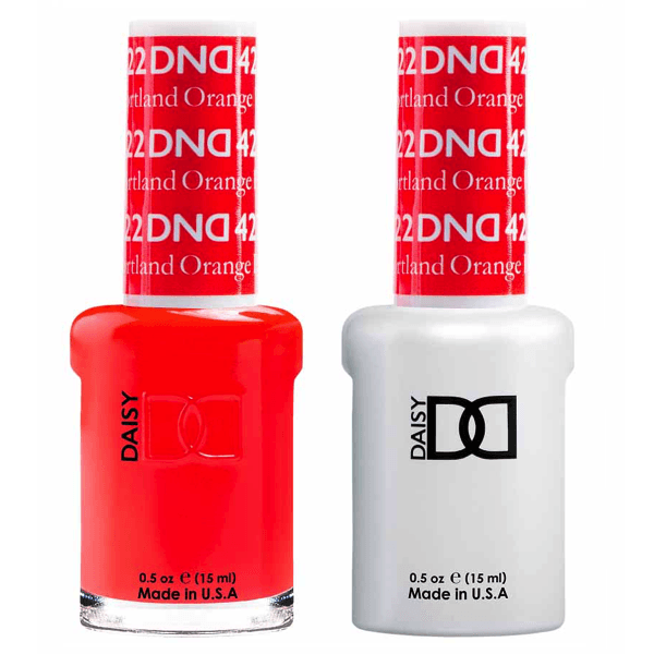 DND Daisy Gel Duo - Portland Orange #422-Gel Nail Polish + Lacquer-Universal Nail Supplies
